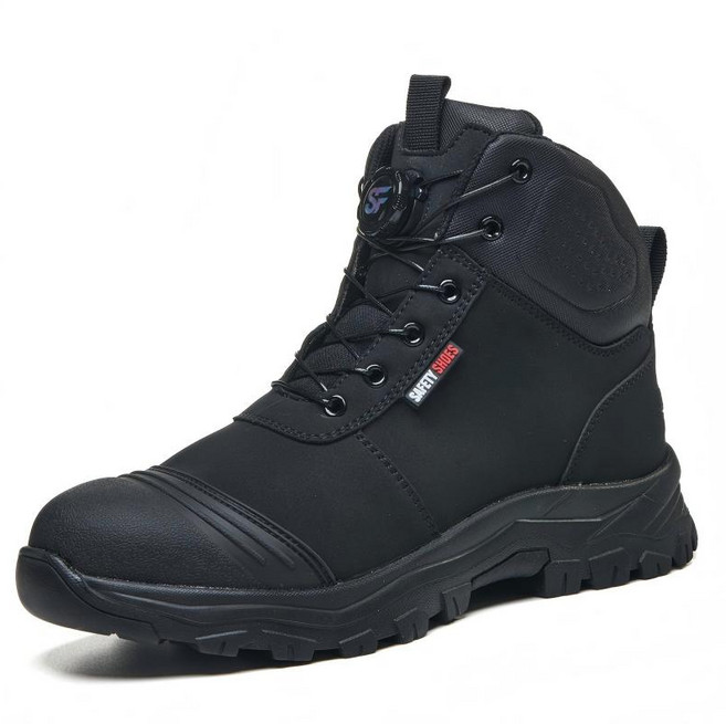 YITONG 안전화 발목까지 지키는 하이탑 공사장 방침 미끄럼방지 내구성 만점 남성 안전화 발편한 안전남자 화 발목 편안