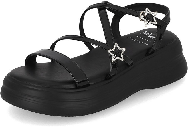 엘칸토 마쯔 여성 별 스톤 플랫폼 샌들 5cm LCWW26M626