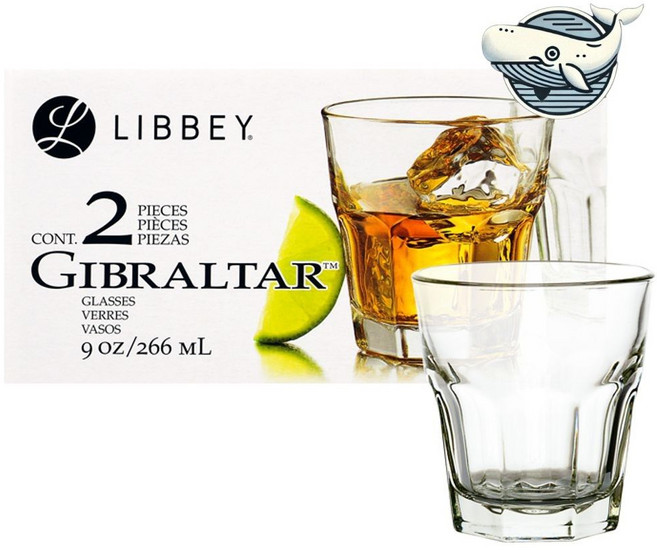 리비 아이스 음료수 잔 266mL 유리컵 shp*494uM, 1개