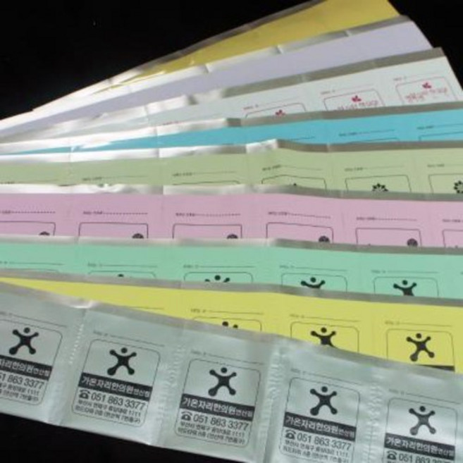 동물병원 주문제작 약포지(알미늄-칼라) 1 000장~5 000장, 민트, 3천장[기타수량별도문의], 1개