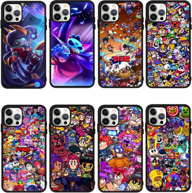 브롤스타즈 휴대폰케이스 에드가 어린이 오락 케릭 A15 A23 A24 A25 A34 A35 A54 아이폰16 제트플립6 M15 M23 M33 M53 아이폰12미니 S23 S24