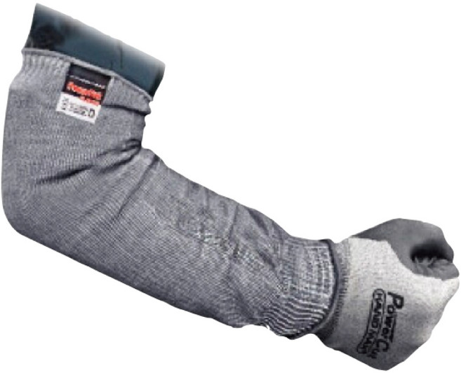 핸드맥스 파워컷토시 베임방지 14인치 35cm 낱개 1장 회색, 1개