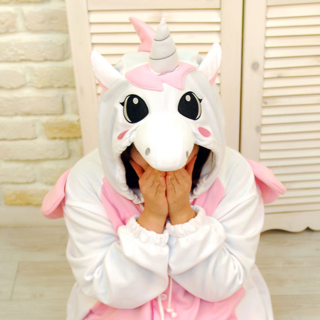 사계절 동물잠옷 유니콘 (핑크)