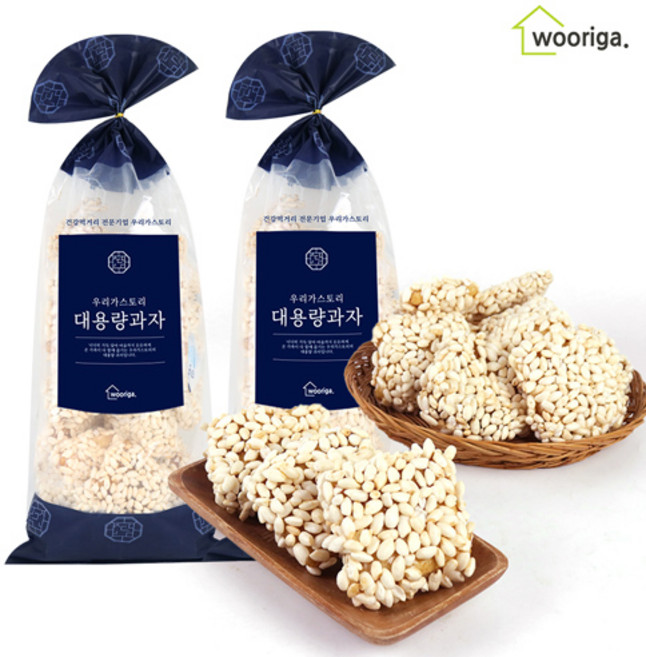 수제 전통 생강한과 500g+500g 명절 설날 추석 과즐 산자, 2개, 500g