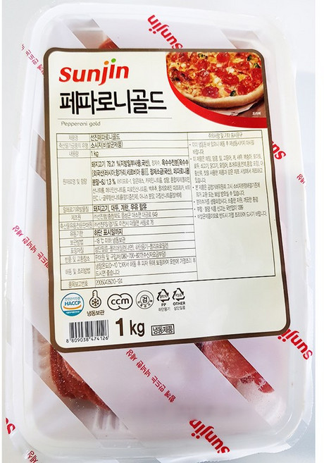 선진 페파로니 골드 1K X5 페파로니 햄, 1kg, 5개