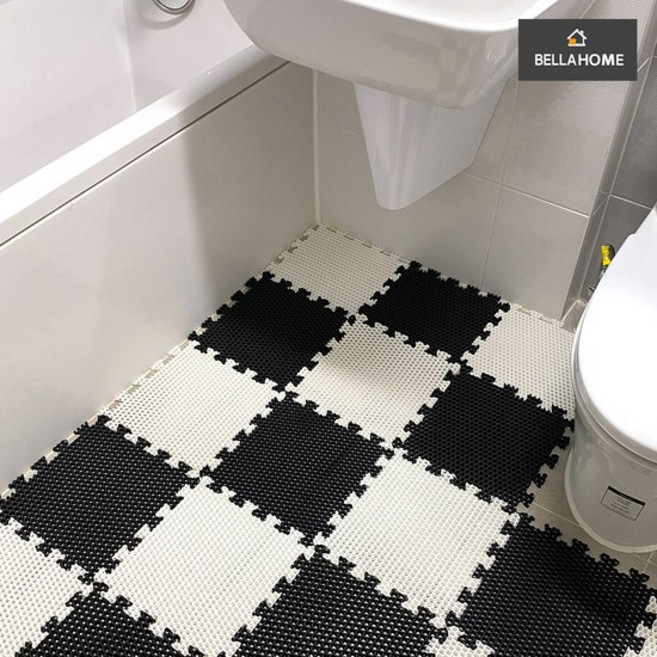 벨라홈 마추미 욕실 퍼즐매트, 민트, 18개