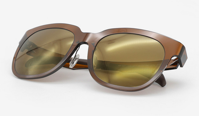 모노디자인 선글라스 MS027-S2 남자여자 유광뿔테 하프미러