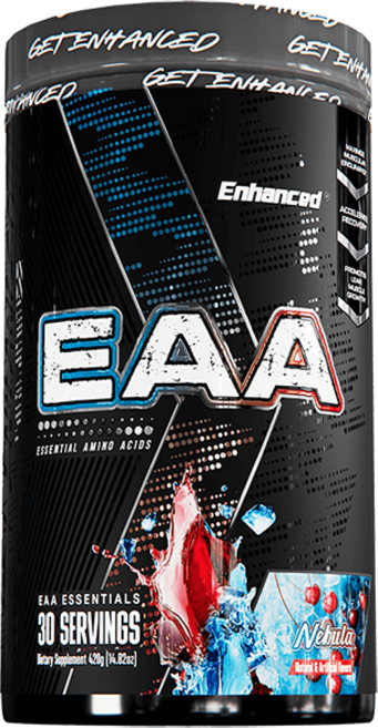 ENHANCED EAA 9가지 필수 아미노산 Nebula 블루베리 체리맛, 1개, 420g