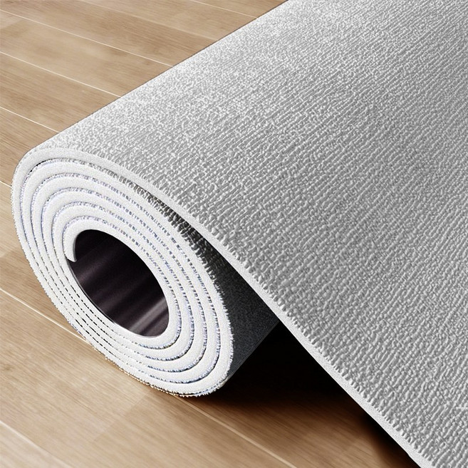 혜신 접착식 단열벽지 곰팡이벽지 보온벽지 만능 풀바른벽지, 옅은 그레이