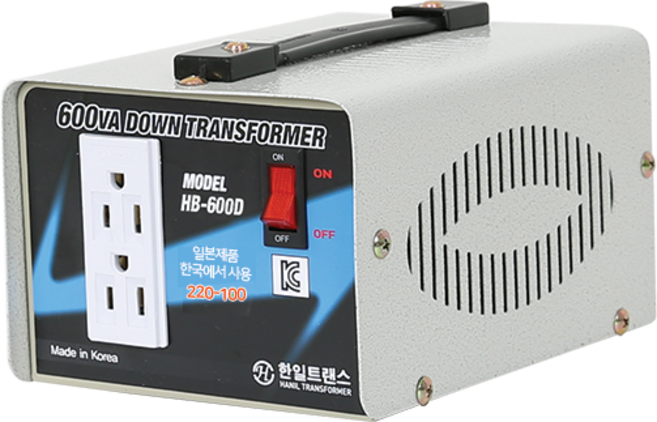 링코아 600va 220-100 다운변압기 / 한일트랜스/도란스/ 일본제품 한국에서 사용, 1개
