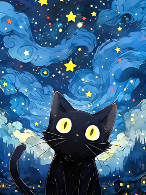 앤드 DIY 보석십자수 액자형 보석 십자수 세트 30X40cm, N034, 1세트