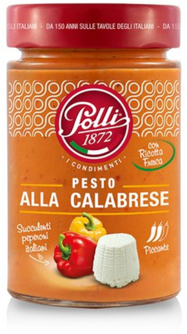 폴리 칼라브레제 페스토 소스, 1개, 190g