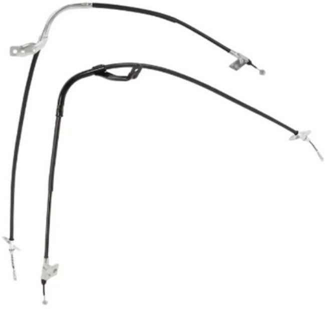 4902034204 쌍용 코란도 스포츠 무쏘 II 액티언 라이노용 리어 핸드브레이크 케이블 좌우
