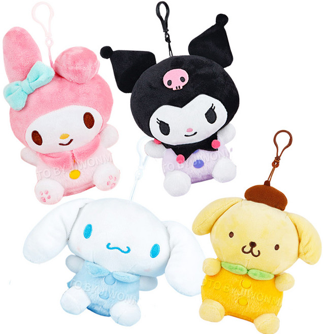 산리오 빅사이즈 마이멜로디 인형 가방 걸이 고리 악세사리 액세사리