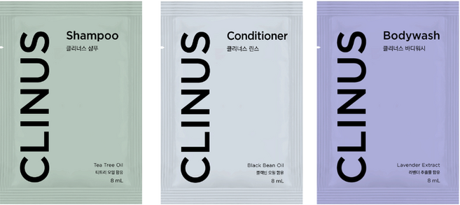 케라시스 클리너스 8ml 일회용 샴푸+린스+바디워시 셋트, 20세트