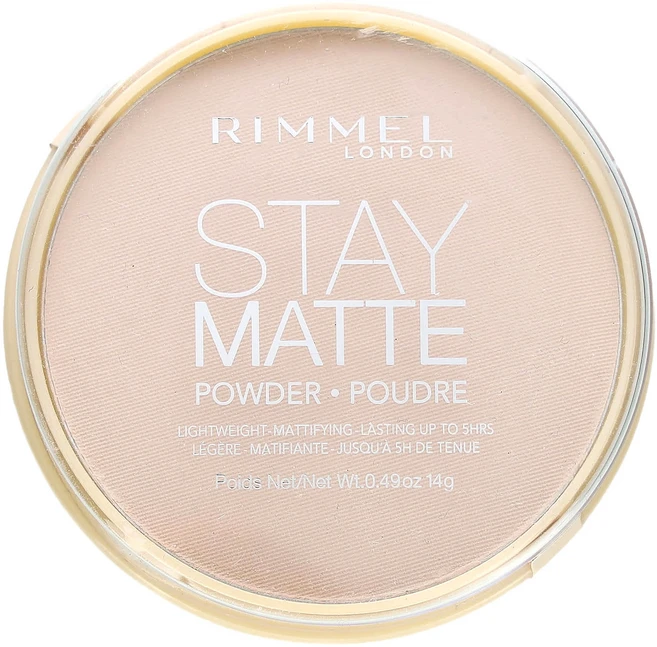 Rimmel London Stay Matter 라이트웨이트 매티파잉 파우더 003 내추럴 14g(0.49oz), RimmelLondonStayMatter라이트웨이트매티, 1개 - 쿠팡