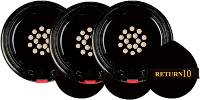 3일애 리턴10 로얄 라이트 리커버리밤 쿠션 리필 15g, 3개, 21