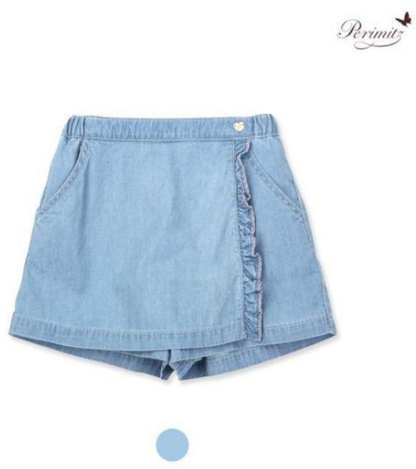 페리미츠 여아용 랩스커트 데님팬츠 P2521Q262