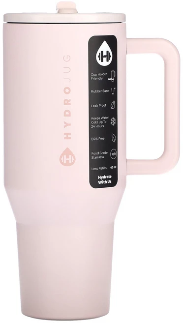 하이드로저그 트래블러 텀블러 핑크샌드 색상 40온스 HJG-15904 - 쿠팡