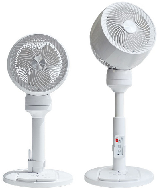 로즌 720도 입체회전 써큘레이터 발터치 스탠드 리모컨