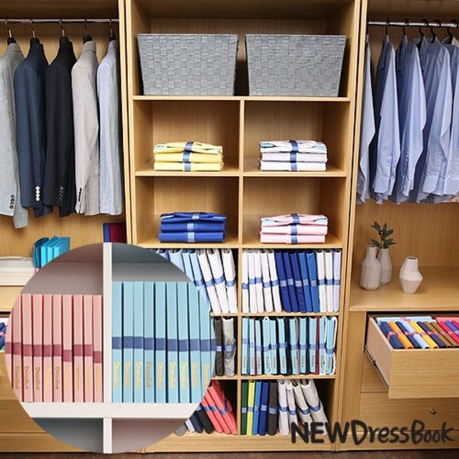 [집들이 선물] 옷정리가 쉬워지는 뉴 드레스북, 뉴드레스북100장 set, 1개