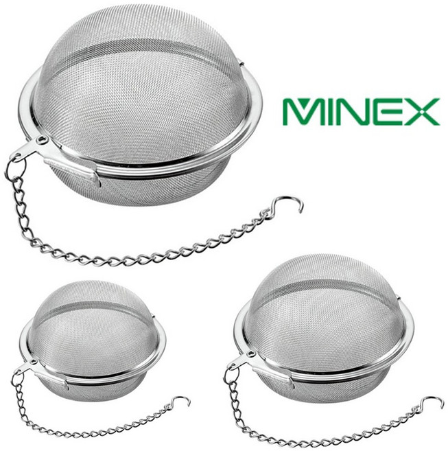 일본 미넥스 티스트레이너 보리차망 차망 차거름망 18-8 고급 스텐, 1개
