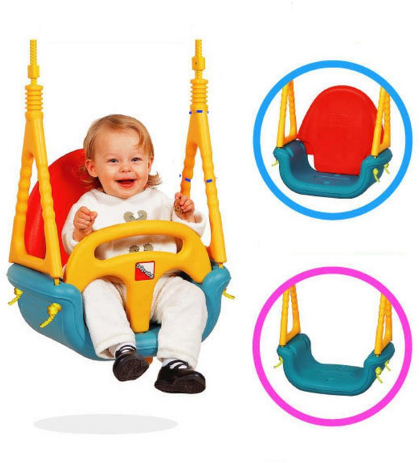 6개월아기 베이비그네 압축봉 영아 문에다는 가정용 2살 영유아, 1개, 3+그네 (그네봉포함)