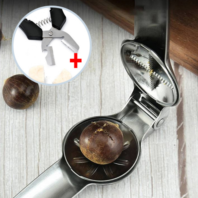 밤 칼집가위 밤까는기계 에어프라이어 커팅기와 다용도 밤껍질 밤가위 2종세트, 단품, 1개