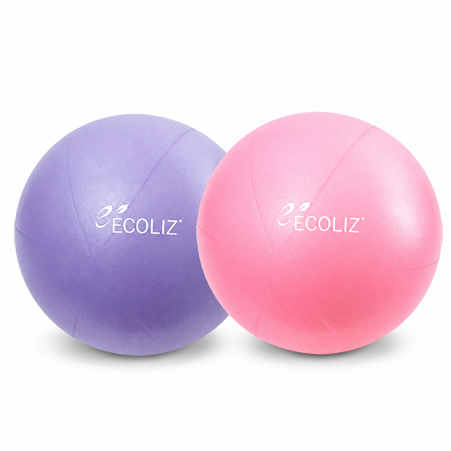 에코리즈 뉴 미니 짐볼 2p, 핑크, 퍼플