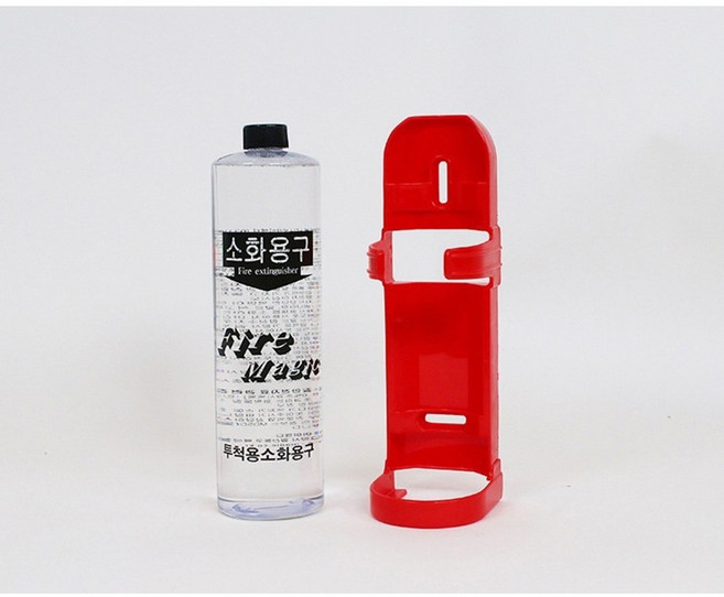던지는 투척용 간이 액상형 소화기 / 투척용 소화기 /1개 (거치대 포함), 1개