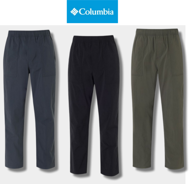 (매장정품) 컬럼비아 남성 우븐 팬츠 편하고 시원한 착용감