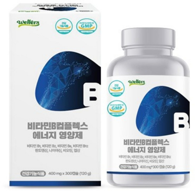 비타민B 컴플렉스 에너지 영양제 고함량 대용량, 1개, 300회분