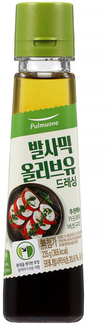 (냉장)[풀무원]발사믹 올리브유드레싱235gx4, 4개, 235g