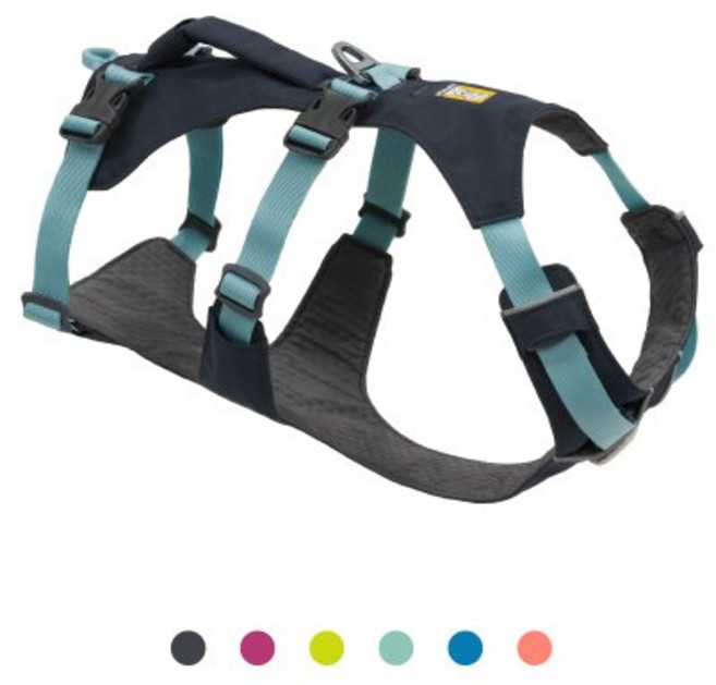 러프웨어 플레그라인 하네스 2024 여름용 강아지 올인원 등산 하네스, 알펜글로우 핑크