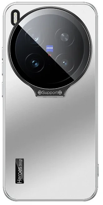 VIVO X300 Ultra Pro 케이스 마그네틱 스탠드 미니멀리스트 스타일 커버 X, 02 비보 X300, 02 Silver