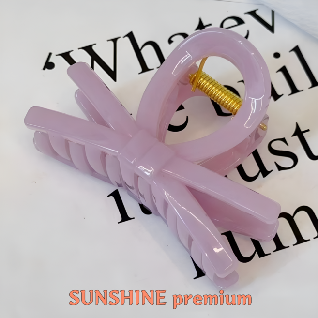 SUNSHINE 프이미엄 X포인트 올림머리 헤어 집게핀 8cm