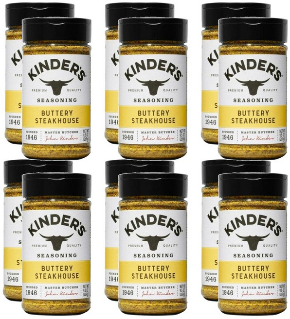 Kinder's 킨더스 버터리 스테이크하우스 시즈닝 269g, 12개
