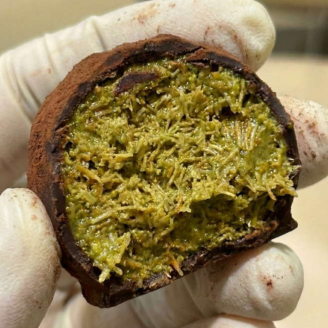 두쫀쿠 50G 수제 두바이 초콜릿 카다이프 디저트 수제 프리미엄 선물 파프니르, 1개