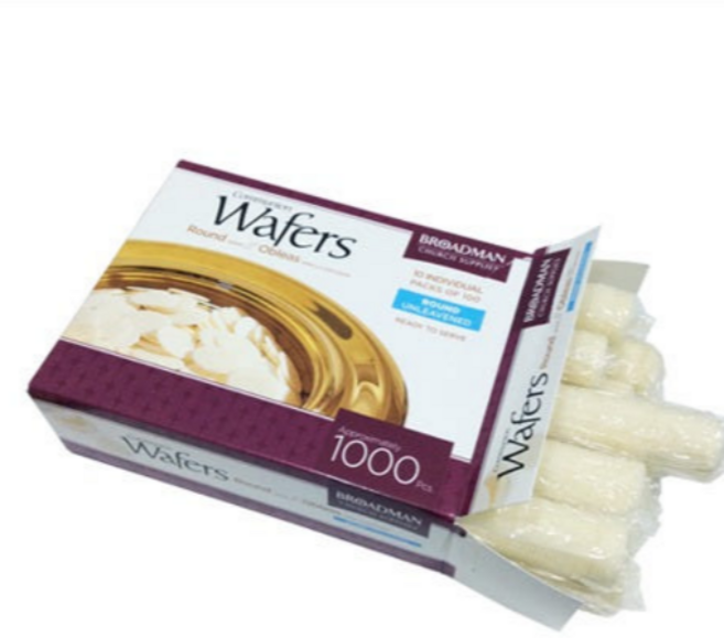 성찬떡 500인용 성찬전병 빵 성례식떡