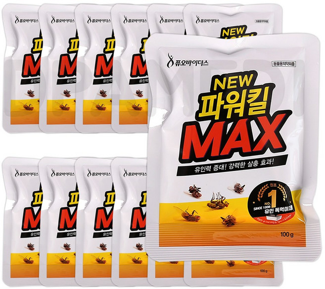 뉴 파워킬 맥스, 12개, 100g
