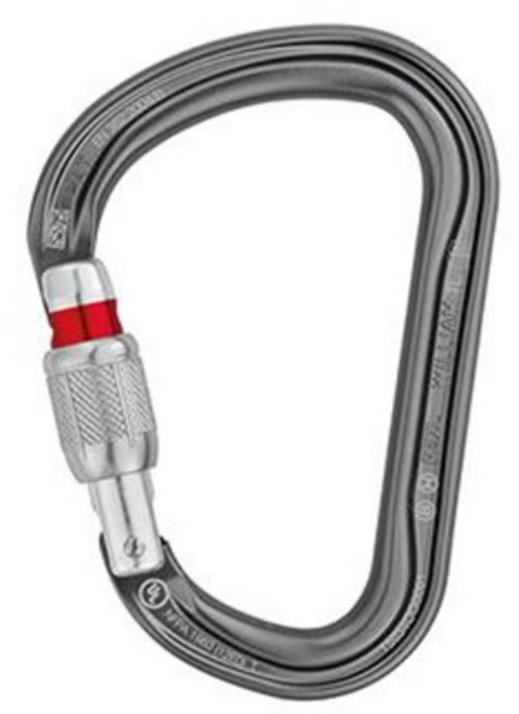 페츨 윌리엄 스크류락(잠금 카라비너) AP-M36ASL, 1개