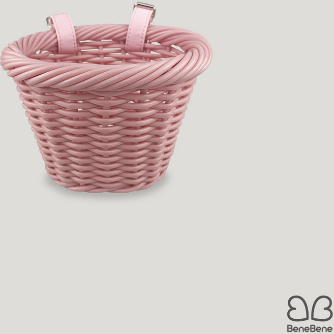 베네베네 세발자전거 킥보드 스쿠터 호환 바구니 PINK, 1개, 핑크