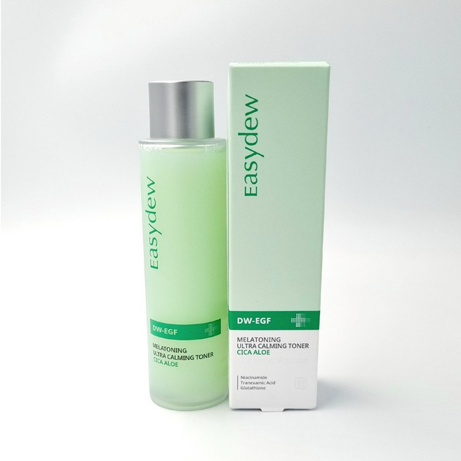 대웅제약 이지듀 DW-EGF 멜라토닝 울트라 카밍 토너 시카 알로에 130ml 기미토너 고수분 진정 열감토너 냉감토너, 1개