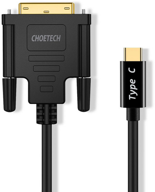 초텍 C to DVI 케이블 RGB 모니터 노트북 (1.8m), 1.8m, 1개 가전디지털/컴퓨터/노트북 반품 최저가 19,160원