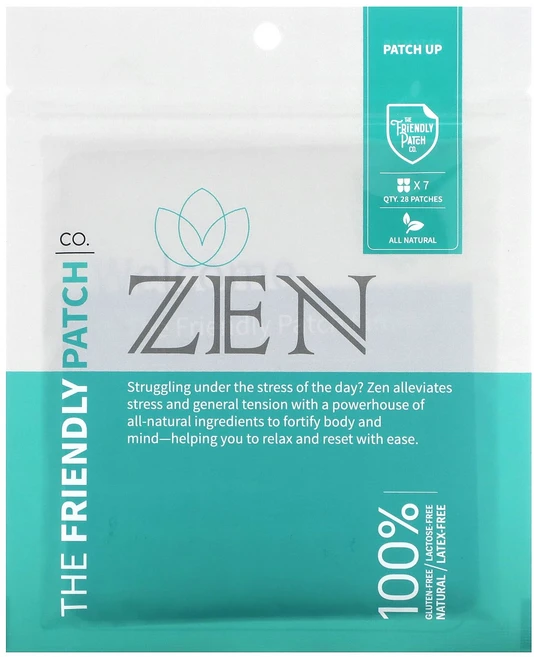 The Friendly Patch Zen 스트레스 패치 28패치, The Friendly Patch Shield ..., 1개 - 쿠팡