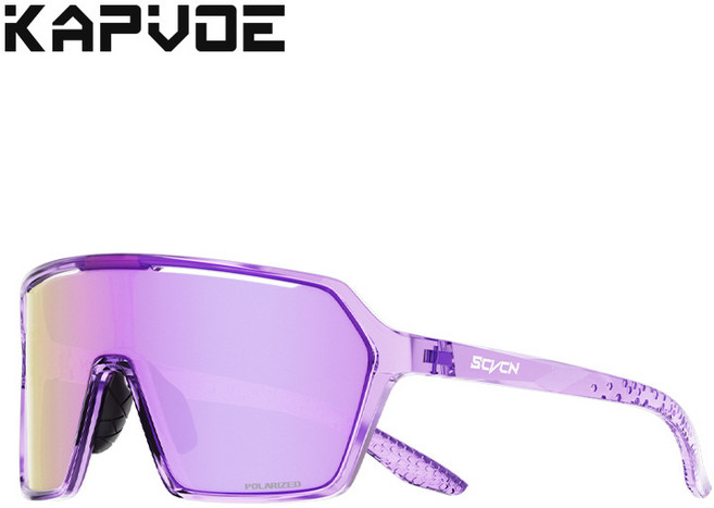 KAPVOE 변색 사이클링 선글라스 자전거 고글 남녀공용 방풍/방진 아웃도어 등산 하이킹용, 04, 1개