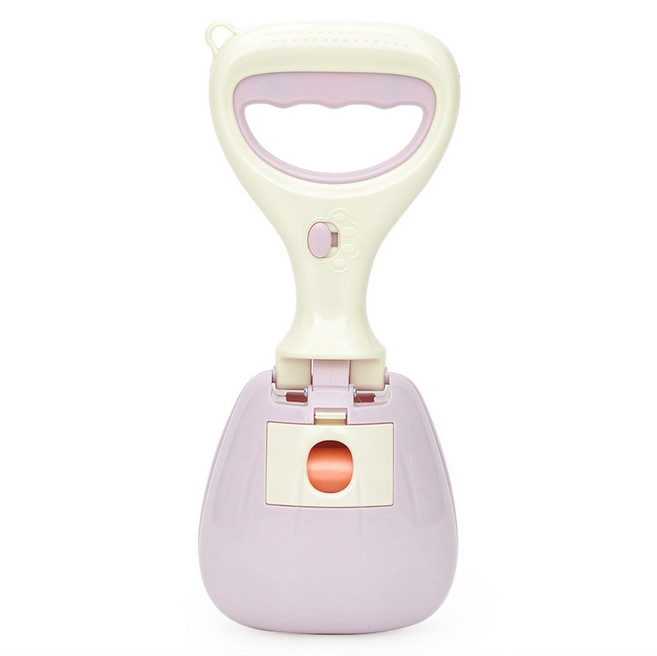 강아지 배변집게+배변봉투 강아지산책 외출 배변처리[우애로운샵], 핑크, 1개