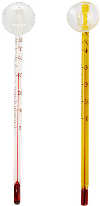 1+1 어항 온도계 흡착형 수조온도계 수온계, 1세트