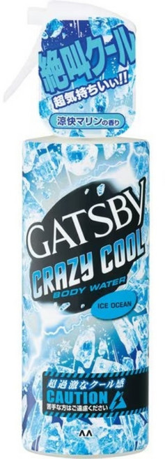 갸스비 크레이지 쿨 바디워터 순간 냉감 여름 쿨 바디스프레이 170ml 아이스 오션, 1개