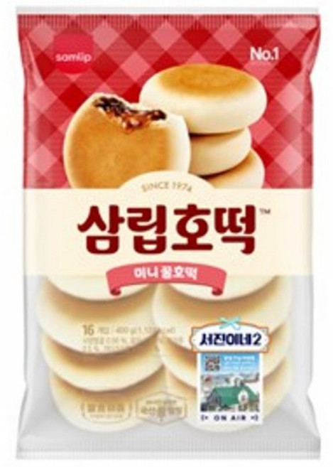 삼립 요요꿀호떡, 400g, 4개